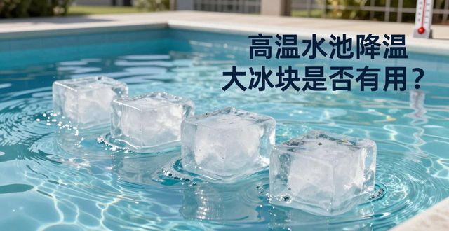 上海金山高温水池降温大冰块,到底管不管用?